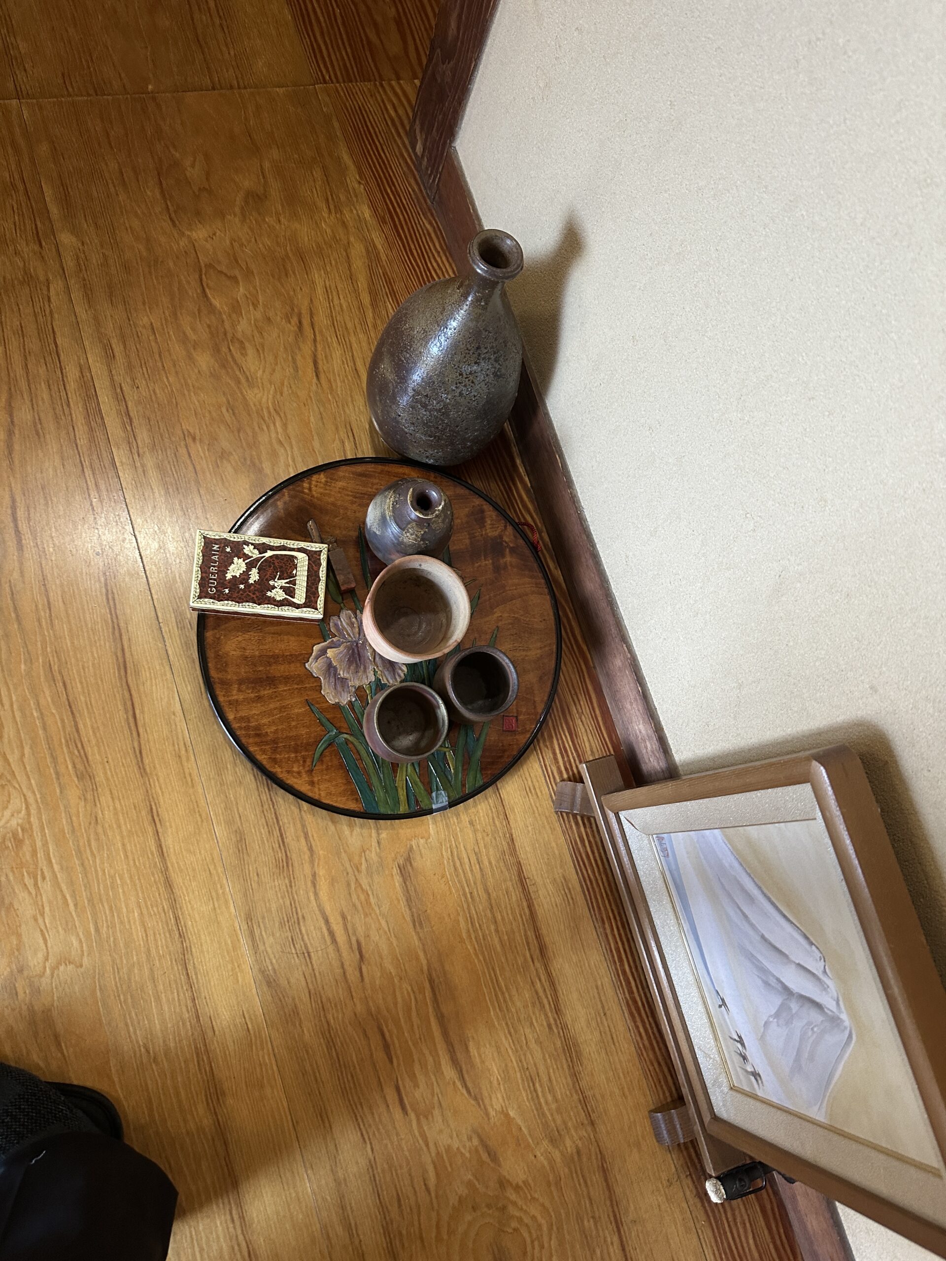 浅口市鴨川町のご実家整理で、備前焼の徳利・ぐい呑や茶道具をお
