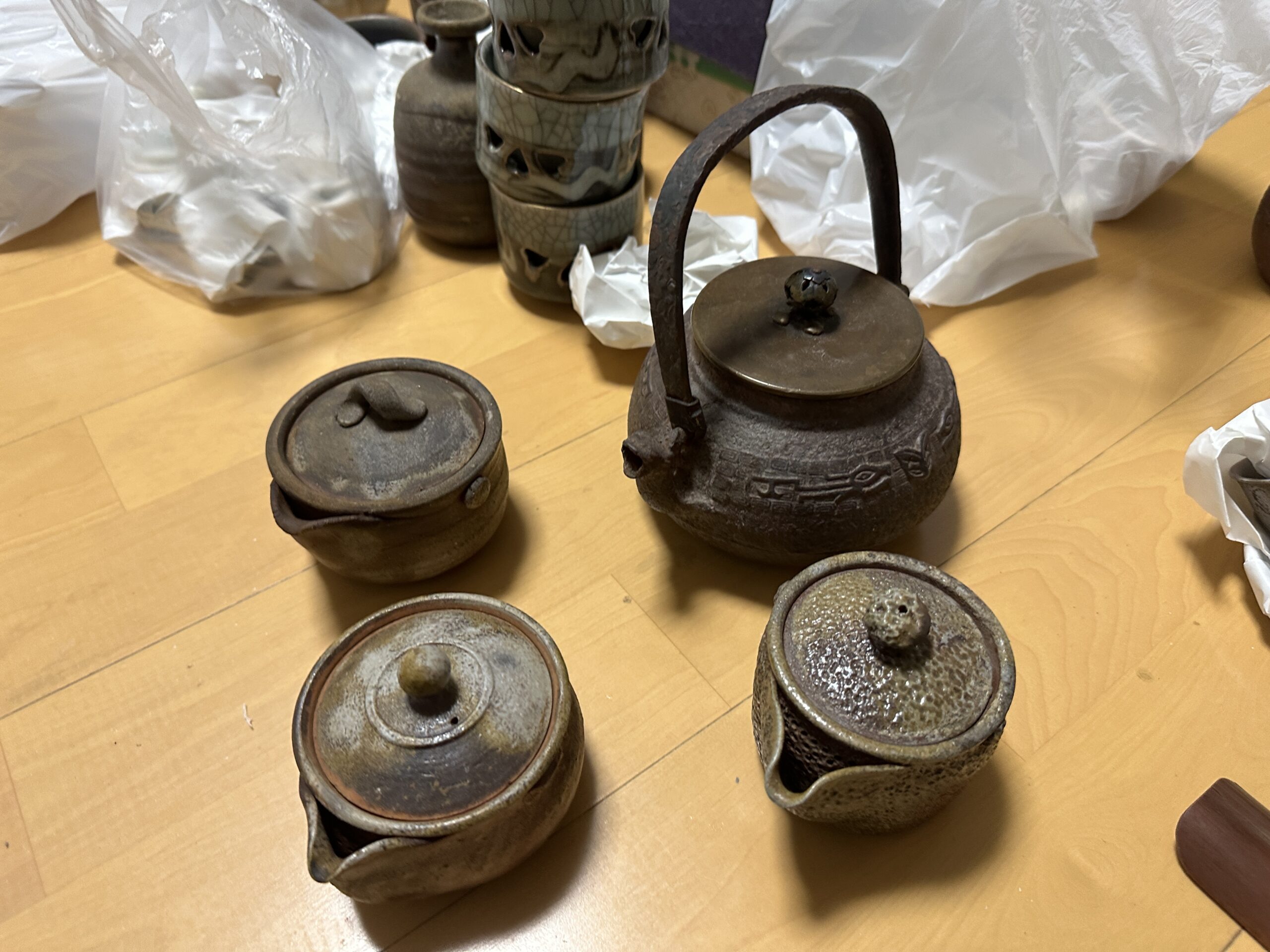 鉄瓶 煎茶器 買取 岡山
