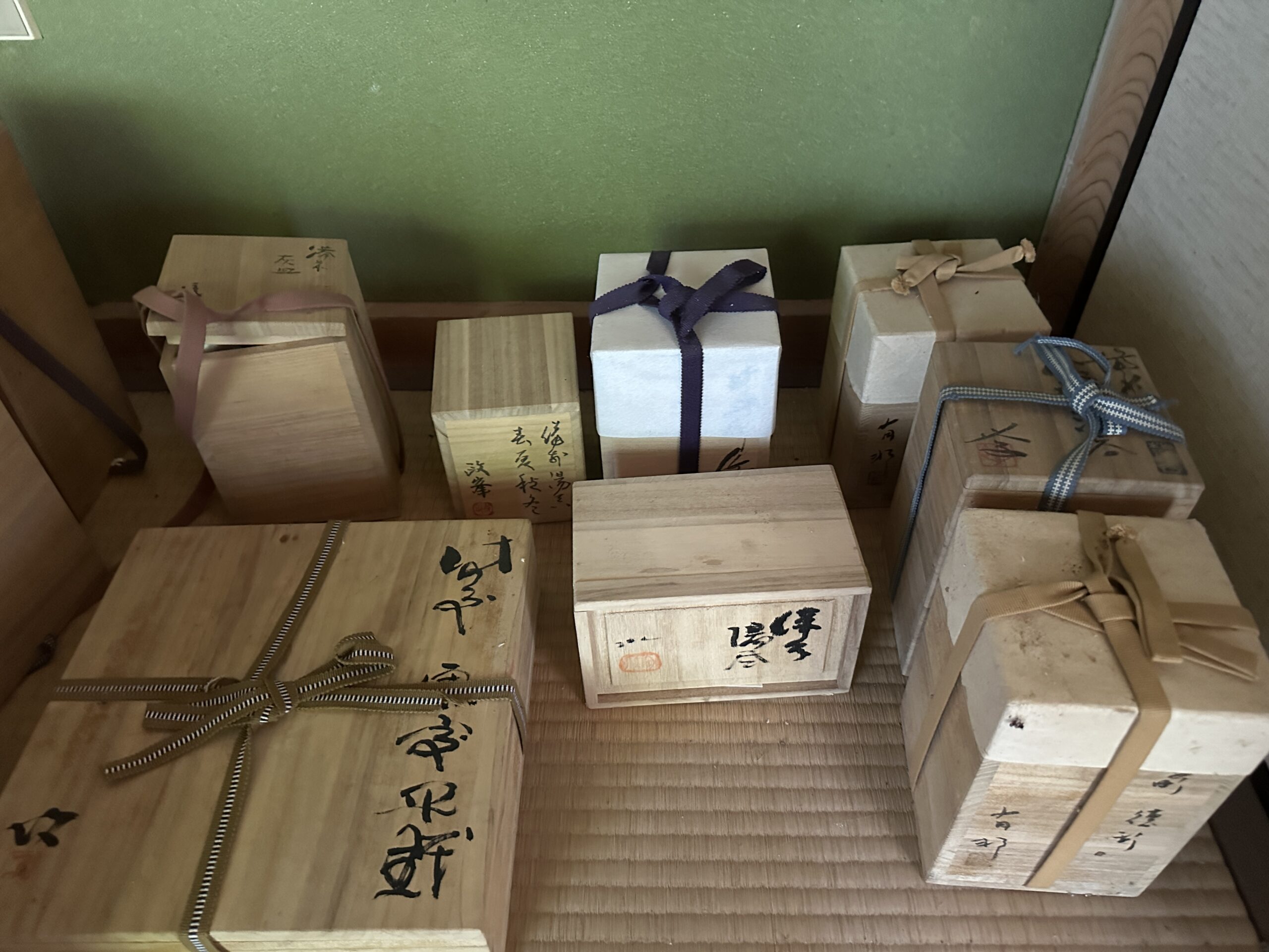 共箱 箱書き 骨董品 買取 岡山