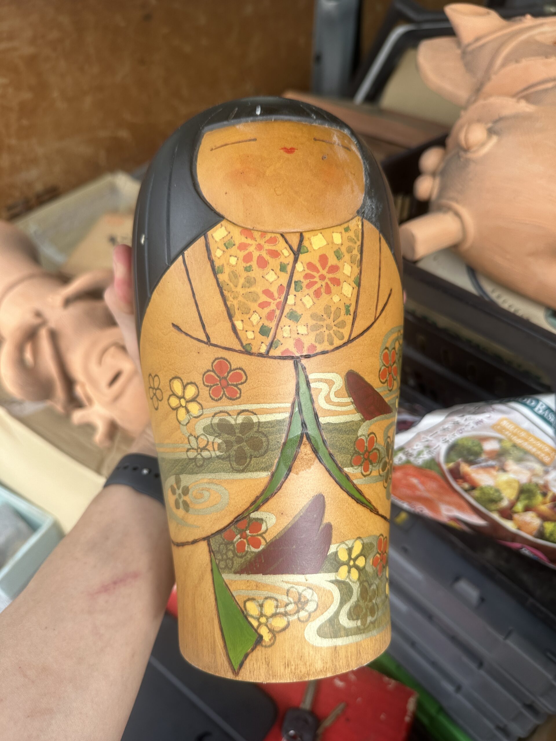 石村作 創作こけし 倉敷市玉島で買取