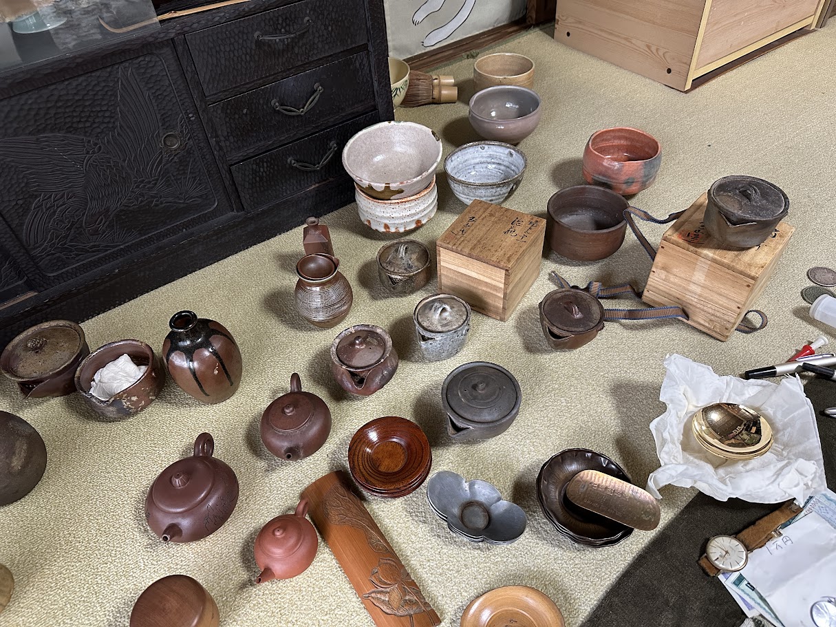 煎茶道具一式買取 岡山市東区