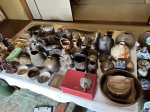 岡山市中区 お父様の遺品整理｜備前焼コレクションと中華民国の緑釉花瓶を買取