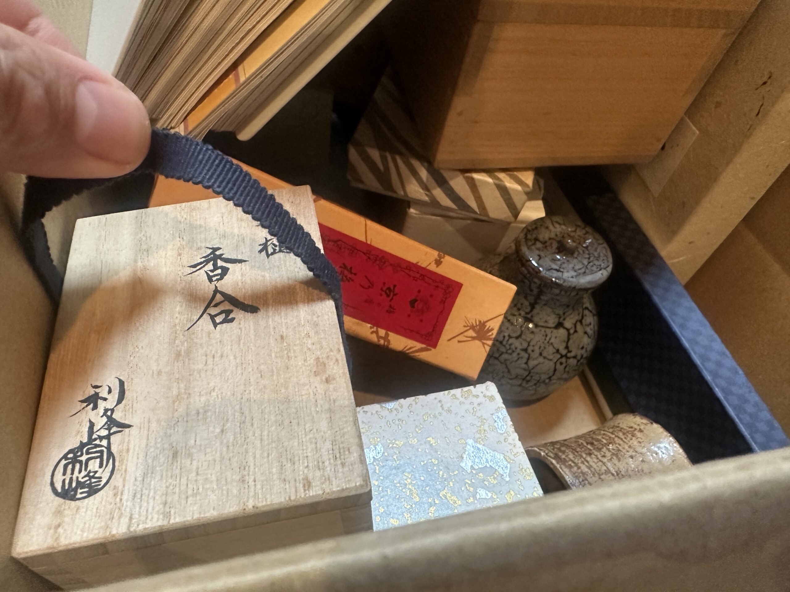 岡山市の出張買取｜大規模リフォームを機に、中村定一の茶入など